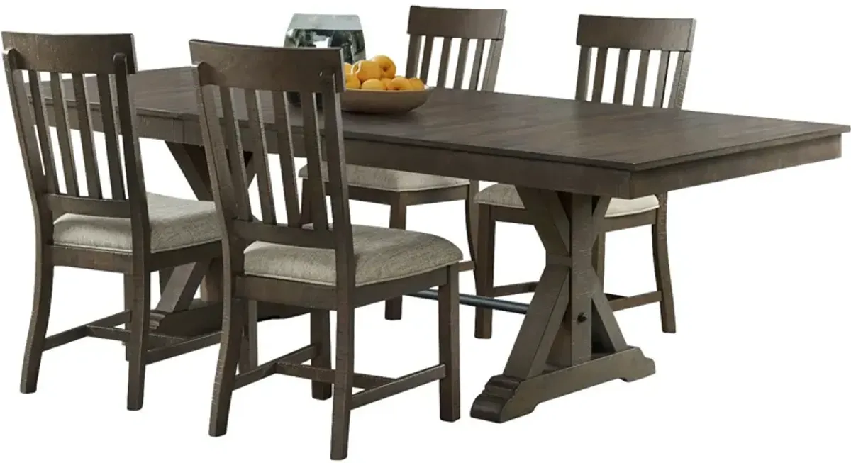 | Sullivan 5 Piece Package Dining Set | Burnished Clay