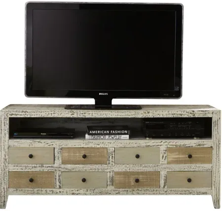 Mojave Distressed Neutral 61" Console