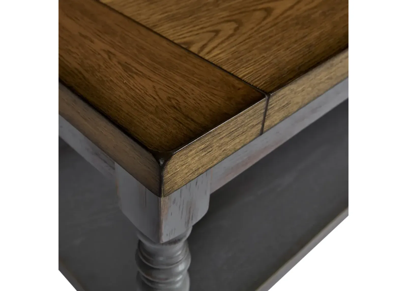 | Grayton Lane Set of 3 Coffee Tables | Brushed Gray Oak