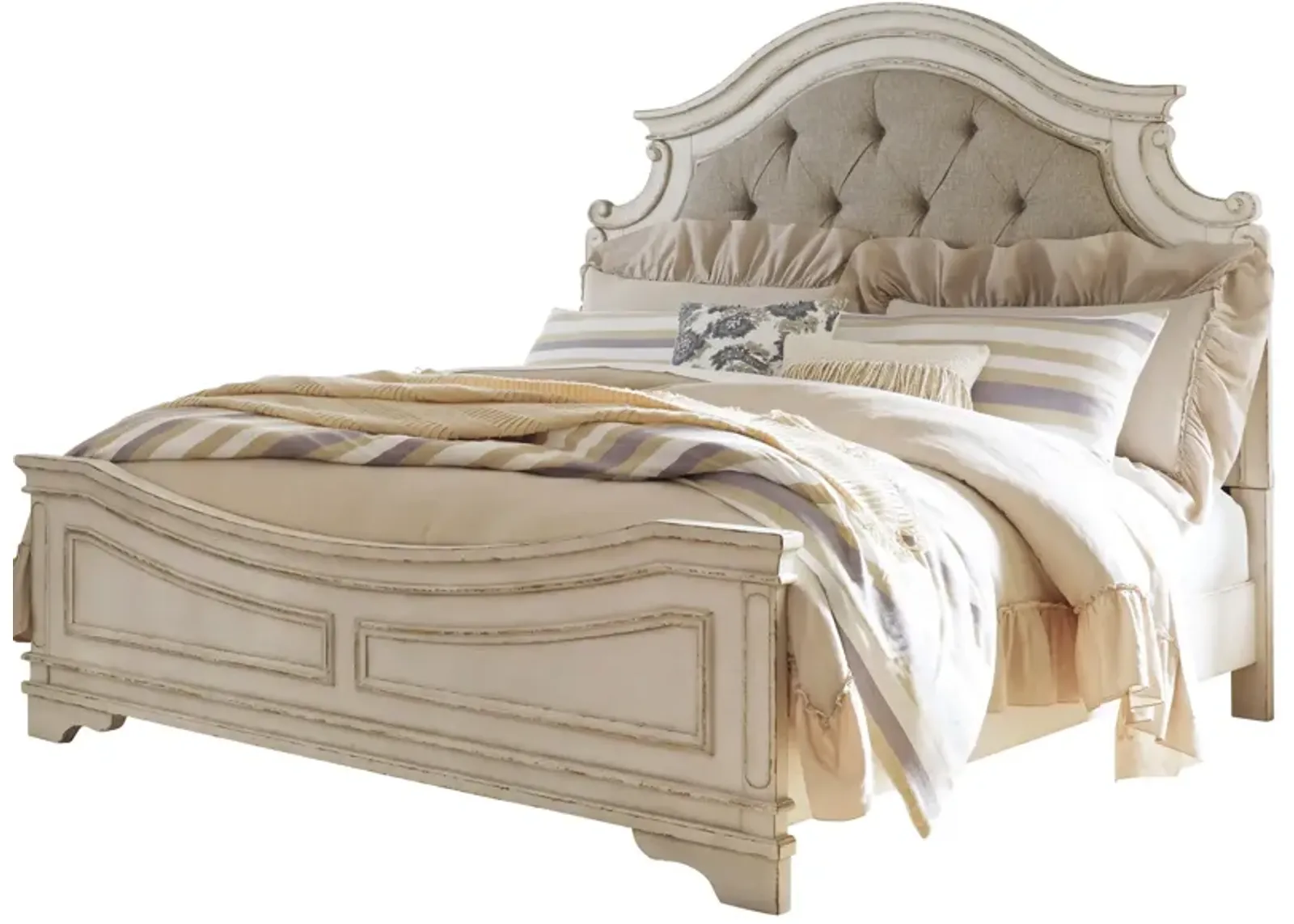 Realyn Upholstered Panel Bed