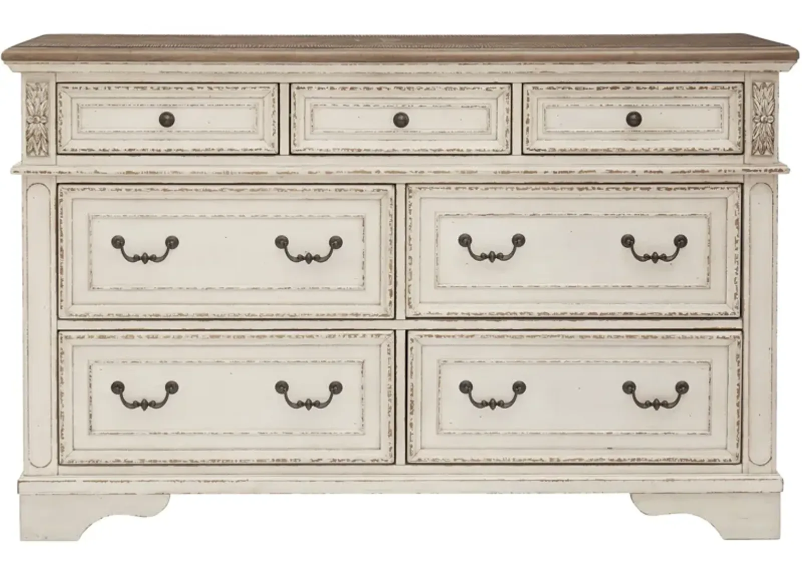 Ashley Furniture | Realyn 7 Drawer Dresser | White