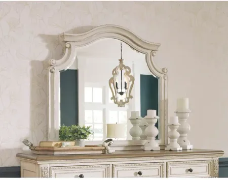 Realyn White Large Mirror