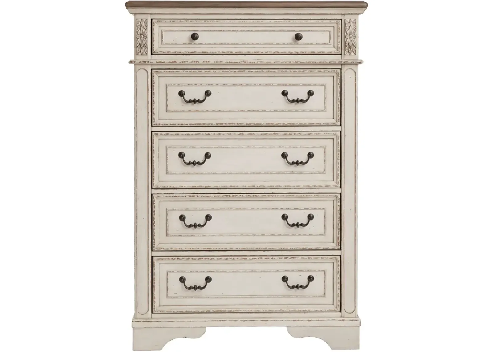 Ashley Furniture | Realyn Tall Chest | White