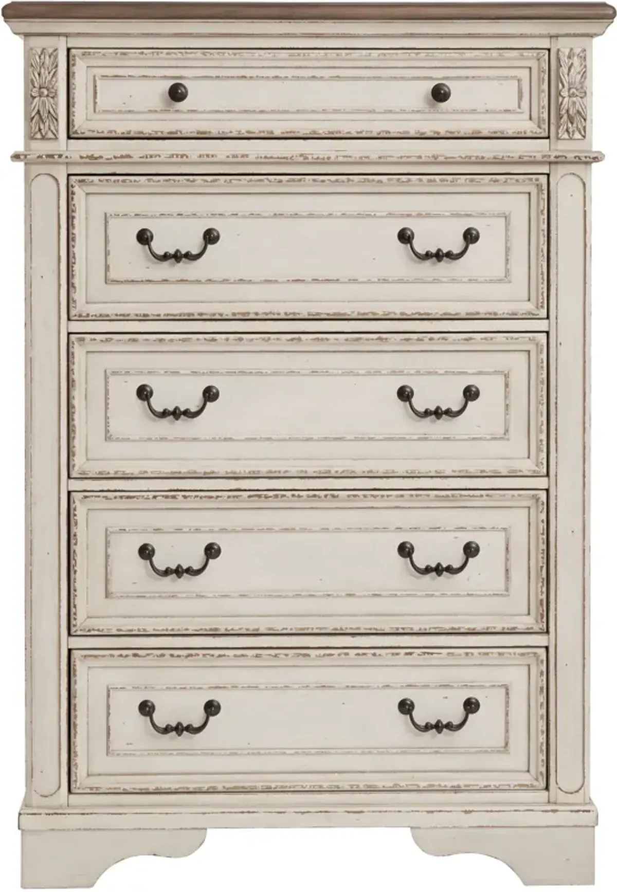 Ashley Furniture | Realyn Tall Chest | White