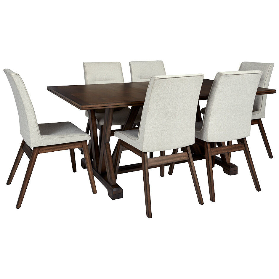 Progressive Furniture | Mimosa 5 Piece Dining Set | Walnut Brown