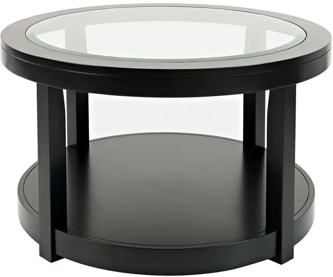 Urban Icon Black Round Coffee Table