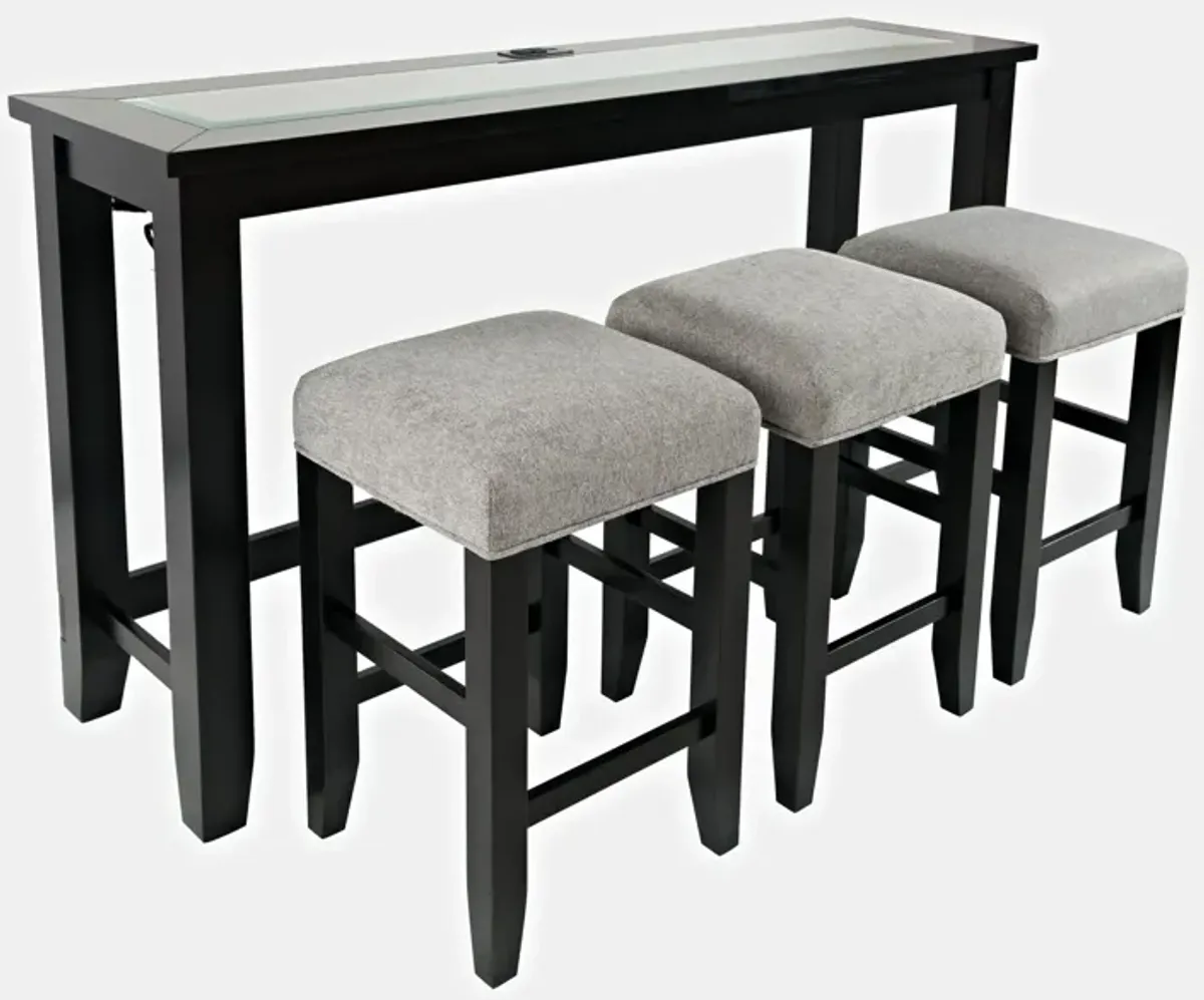 Urban Icon Sofa Table and 3 Stools