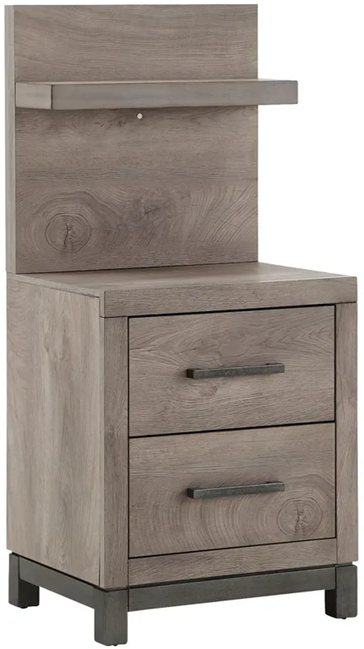 | Brooklyn Wall Panel Nightstand | Gray