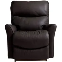 Rowan Truffle Leather Rocker Recliner Chair