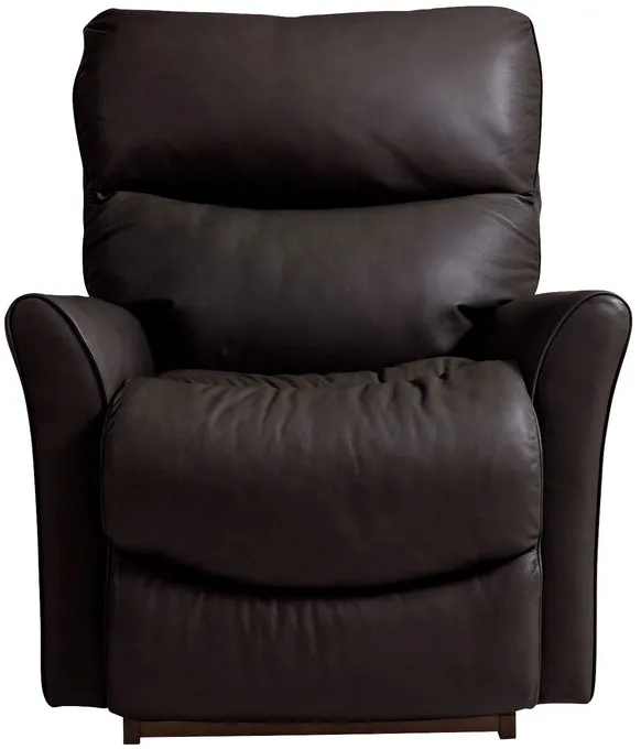 Rowan Truffle Leather Rocker Recliner Chair