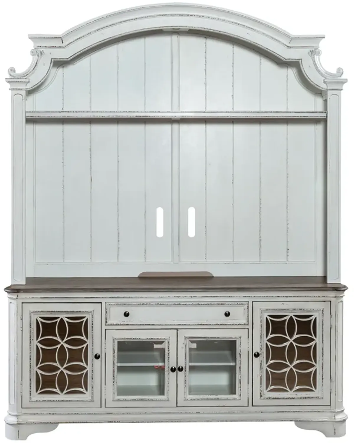 Liberty Furniture Magnolia Manor Console and Hutch