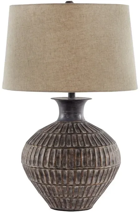 Magan Antique Bronze Table Lamp