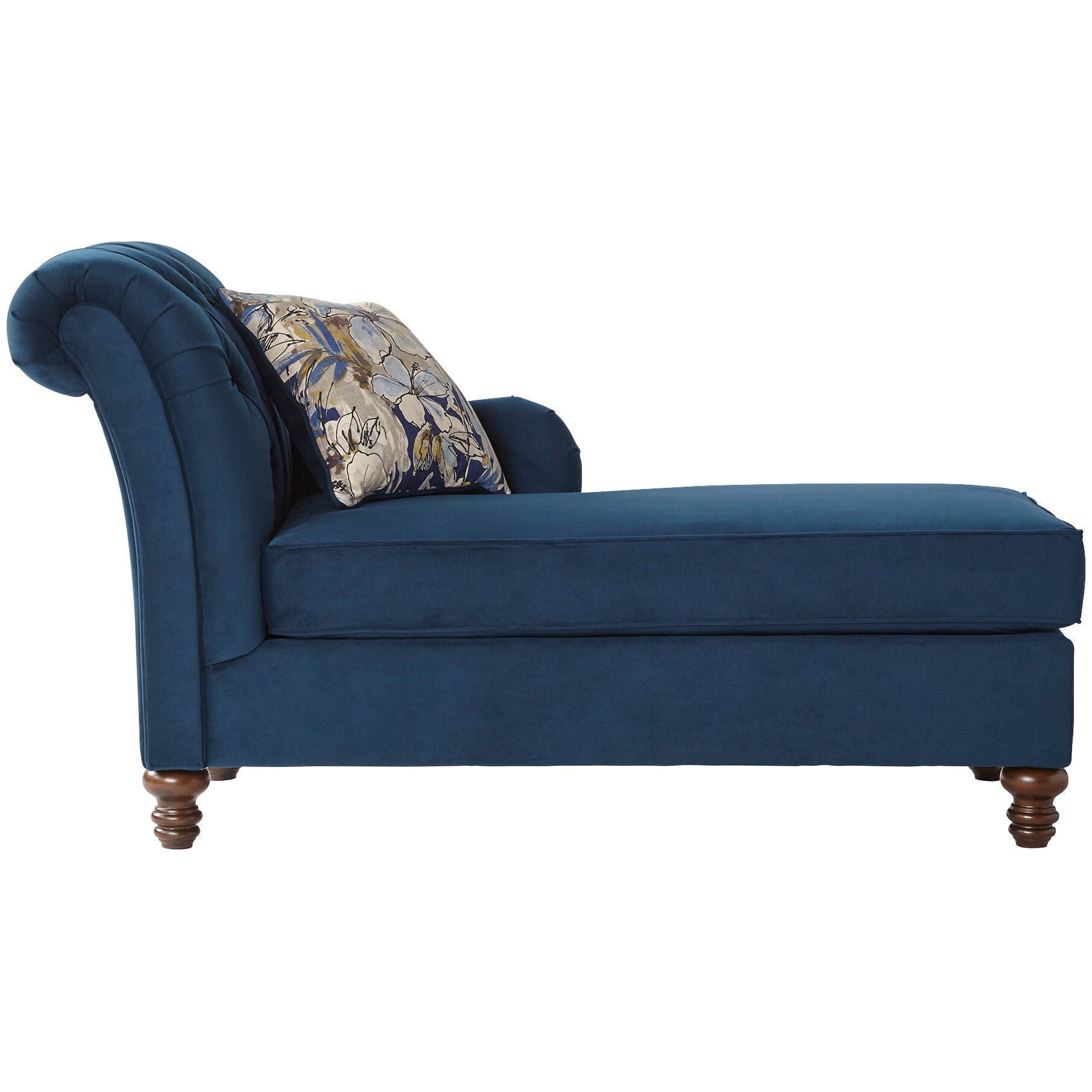 Hughes Furniture | Ansburn Chaise | Bing Indigo