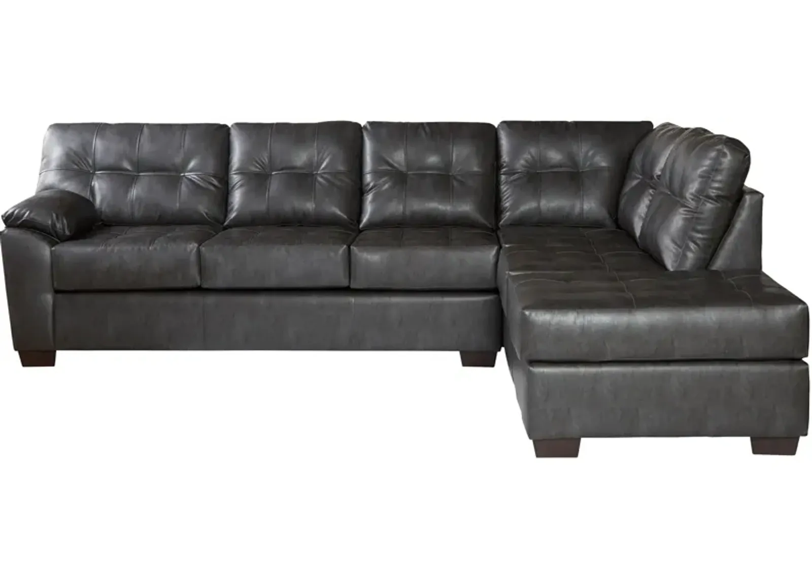 | Satross Right Chaise Sectional | Cinder