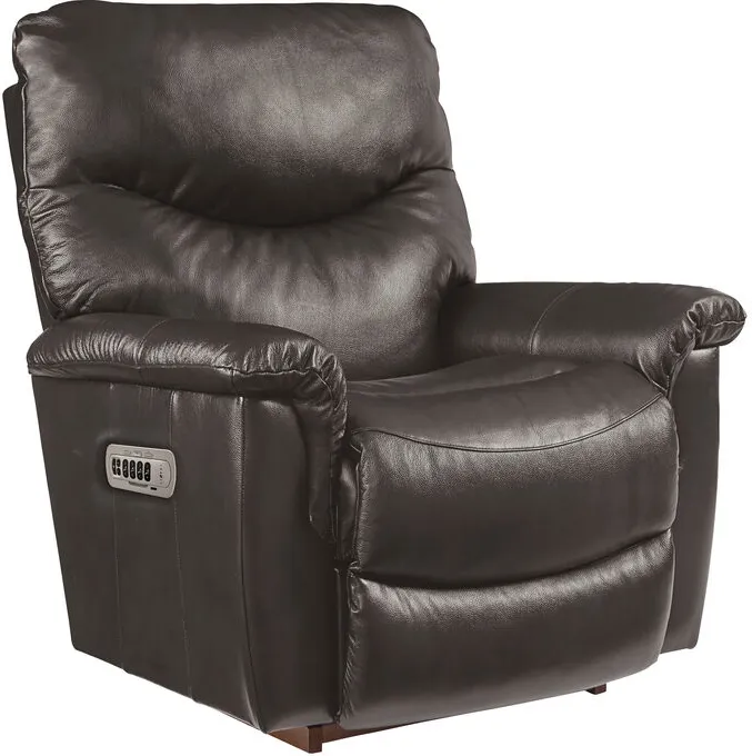 James Charcoal TriPower Recliner Chair