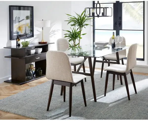 Progressive Furniture Briarwood 5 Piece Dining Set