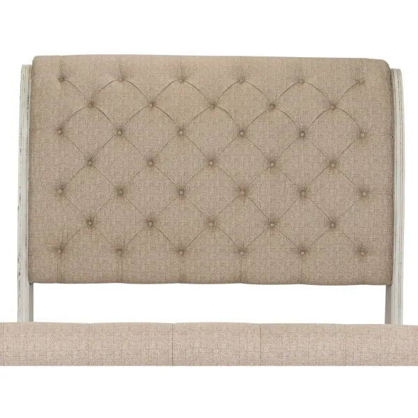 Liberty Furniture Abbey Park Upholstered Sleigh Headboard