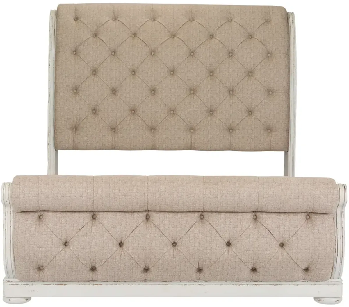 Abbey Park Upholstered Sleigh Bed