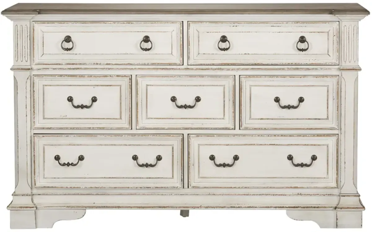 | Abbey Park Dresser | White