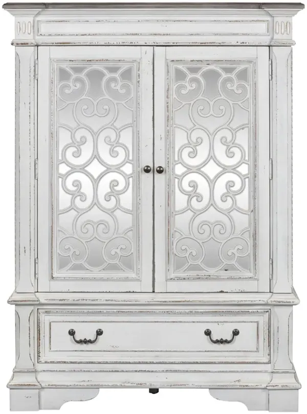 Liberty Furniture Abbey Park Mirrored Door Chest