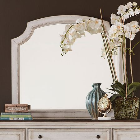 Abbey Road White Arched Mirror