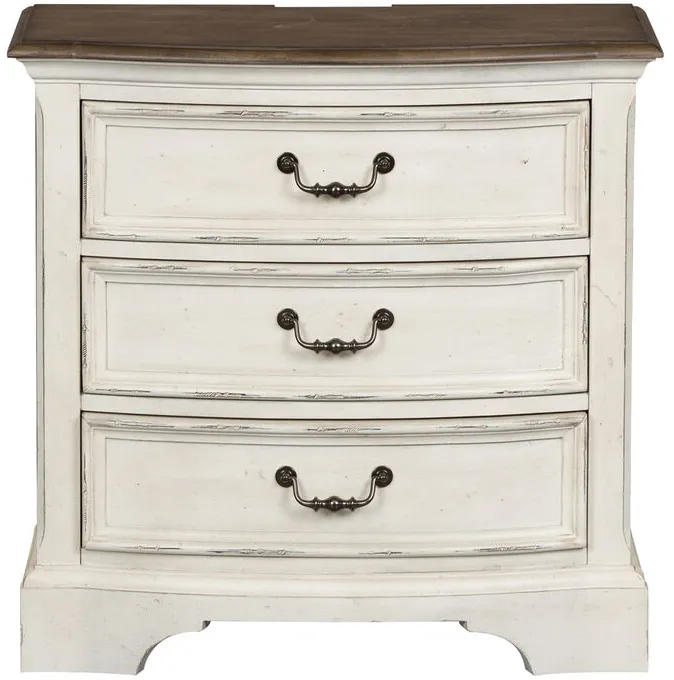 Abbey Road White Nightstand