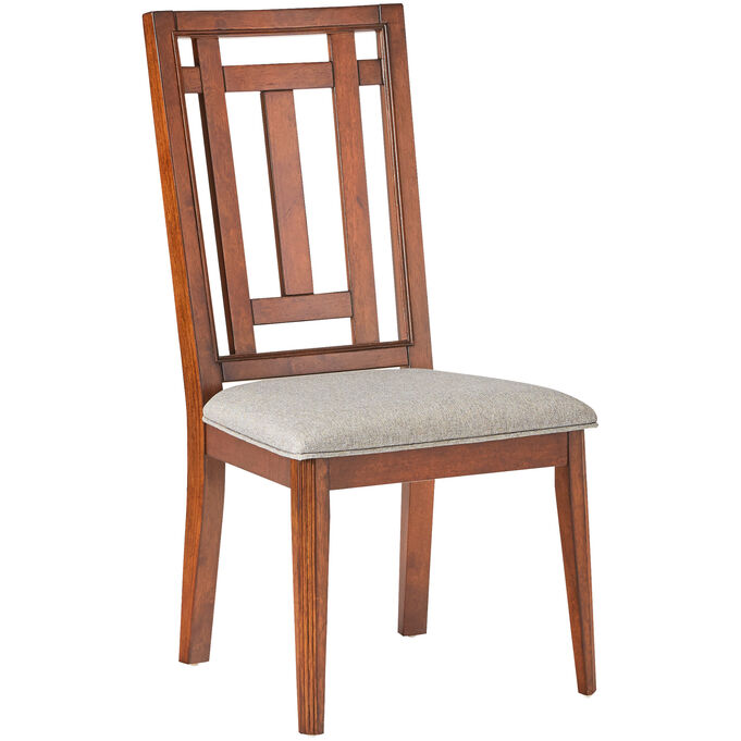 Acorn Hill Brown Upholstered Side Chair