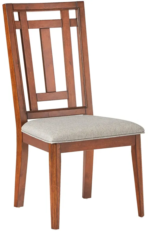 Davis Direct | Acorn Hill Upholstered Side Chair | Brown