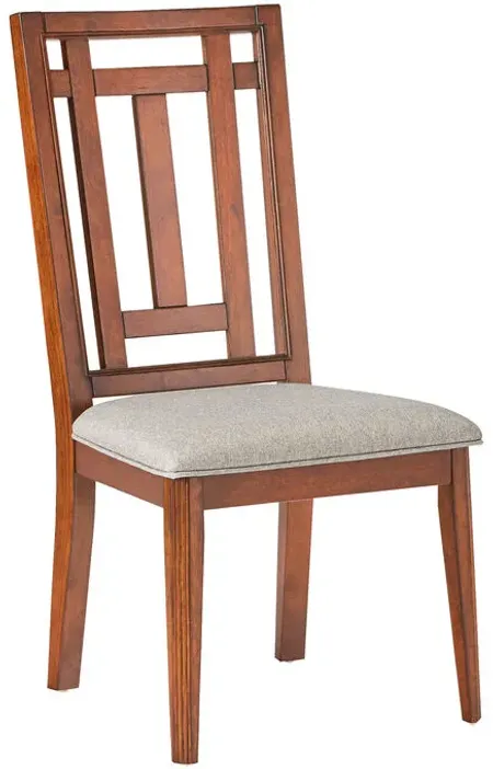 Acorn Hill Brown Upholstered Side Chair