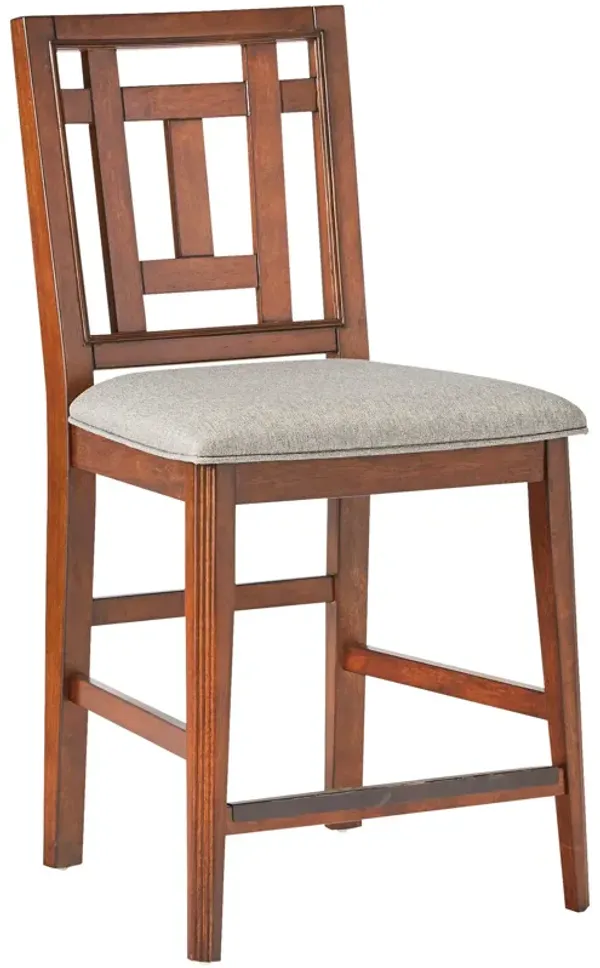 Davis Direct Acorn Hill Upholstered Counter Stool