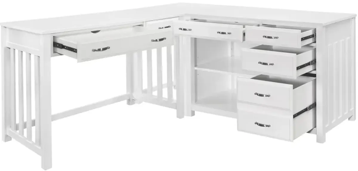 Blanche 4 Piece Desk