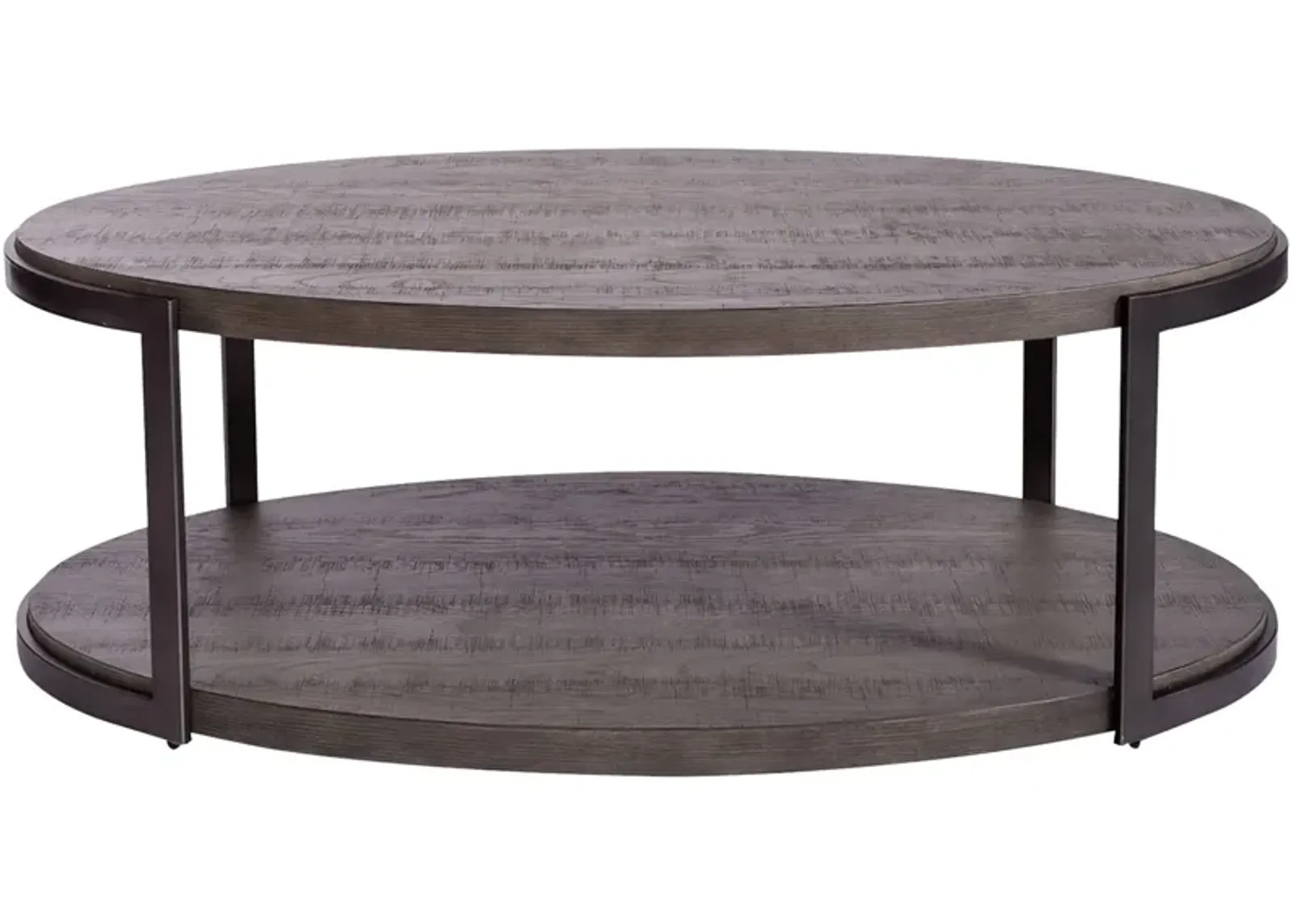 Modern View Oval Coffee Table