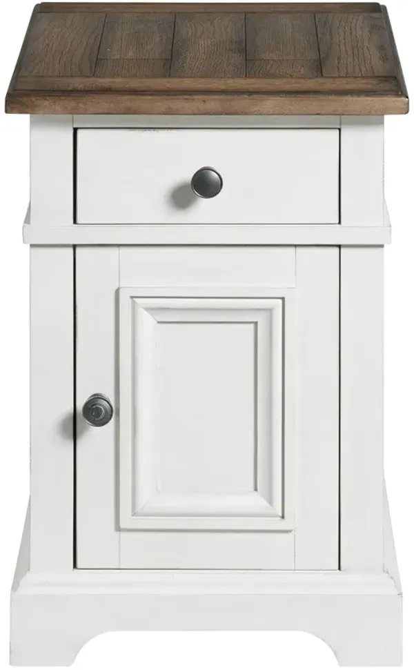 Intercon Drake Chairside Table