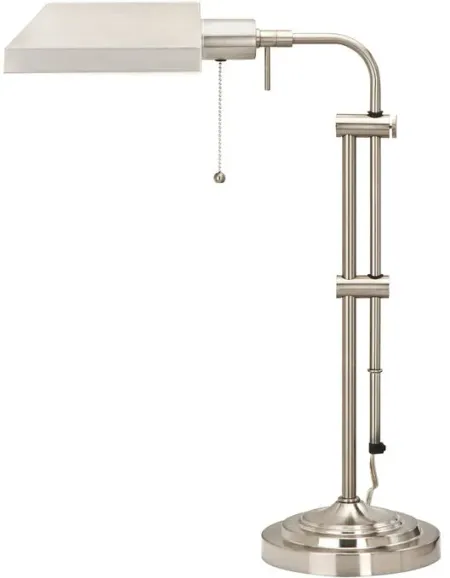Pharmacy Silver Table Lamp