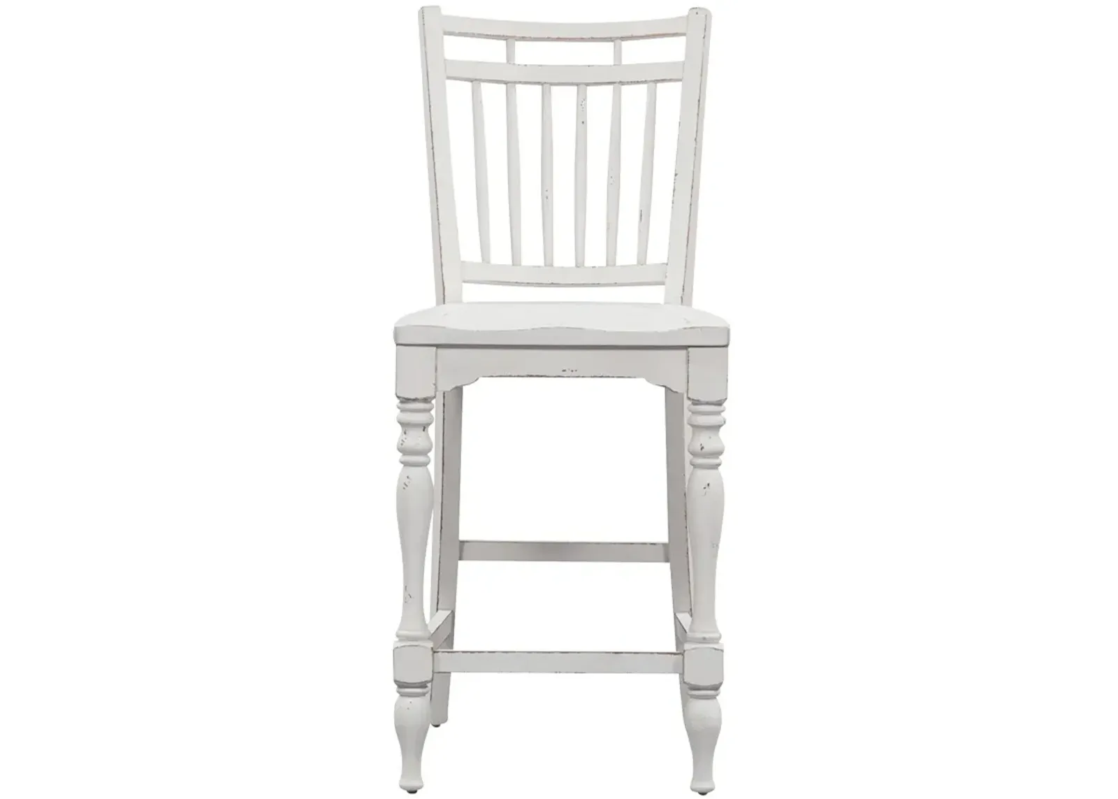 | Magnolia Manor Spindle Back Counter Stool | White