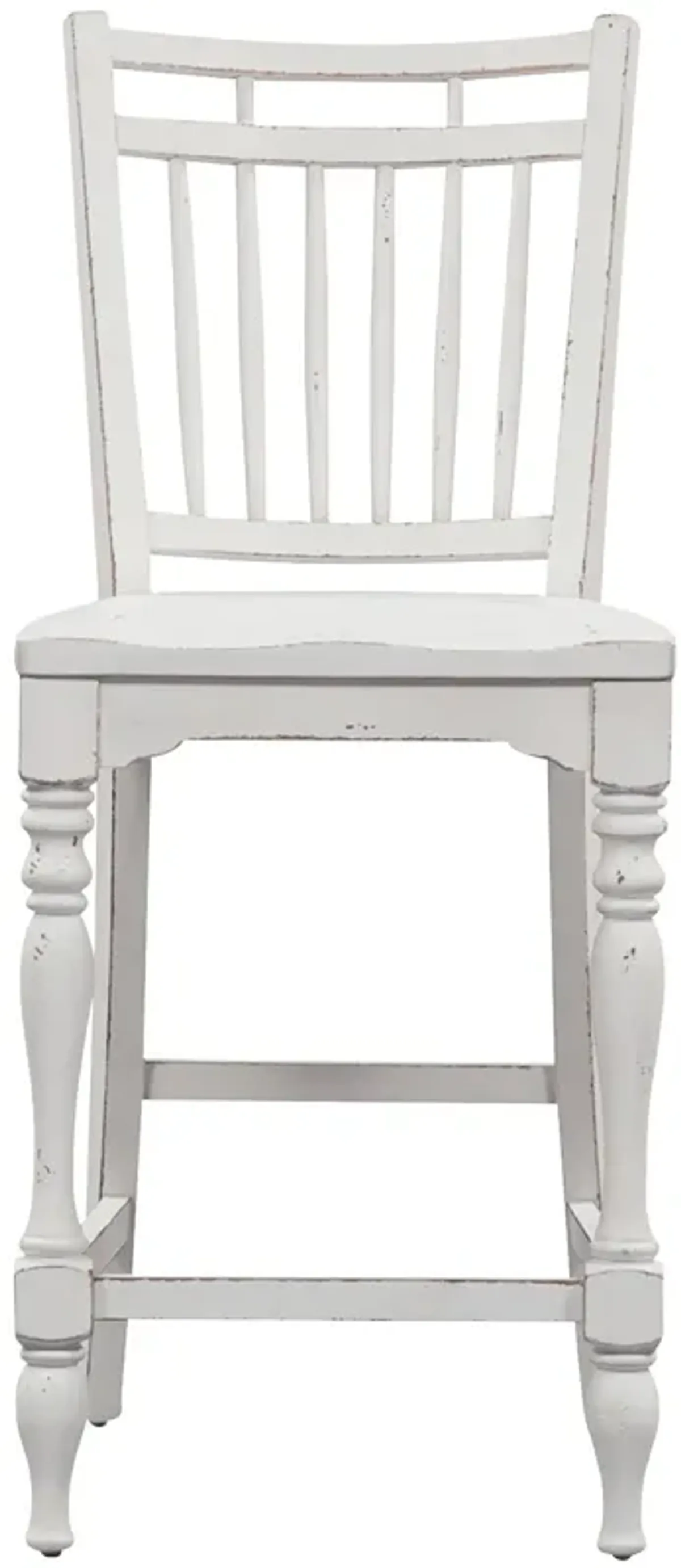 | Magnolia Manor Spindle Back Counter Stool | White