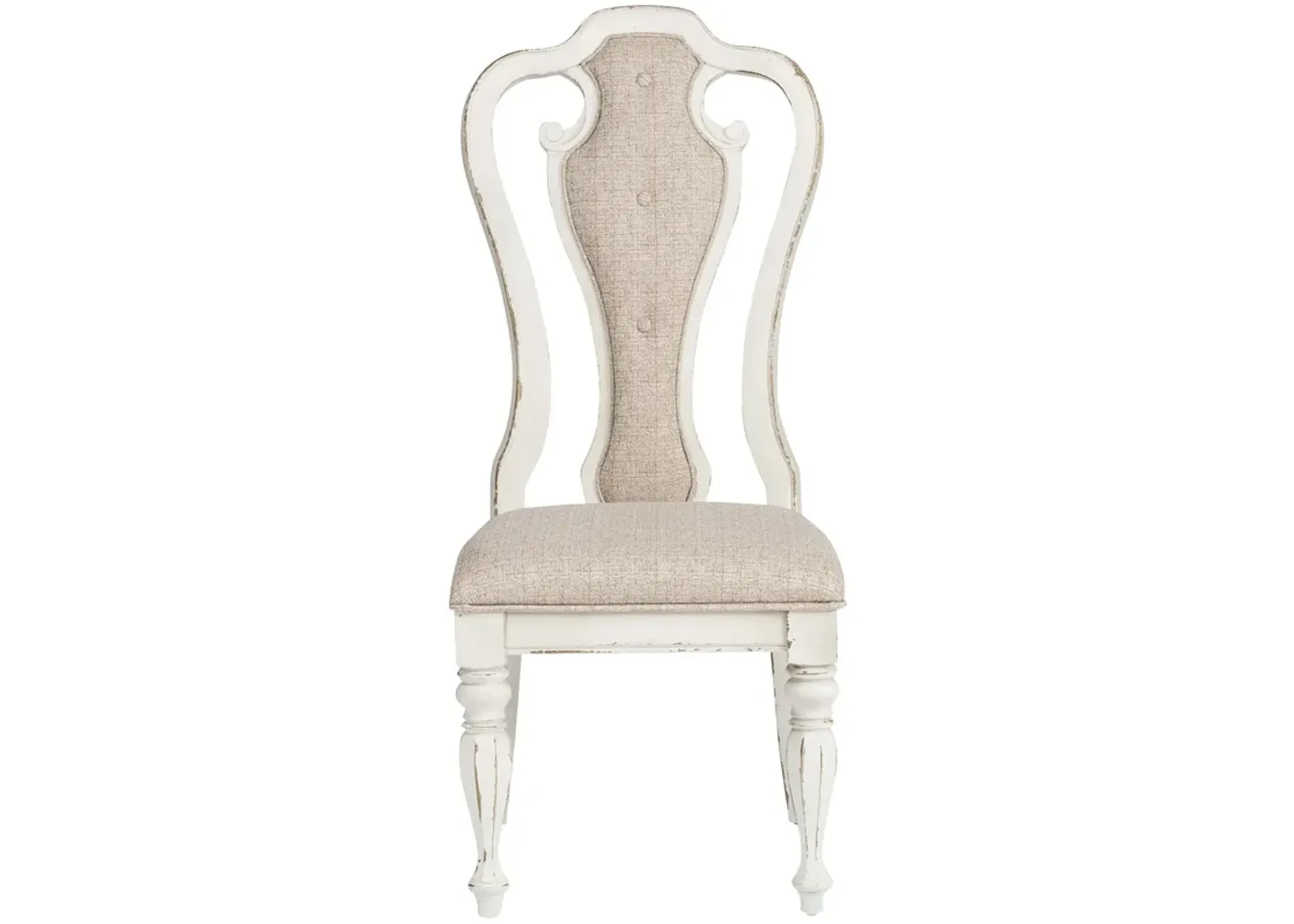 Magnolia Manor Splat Back Upholstered Side Chair