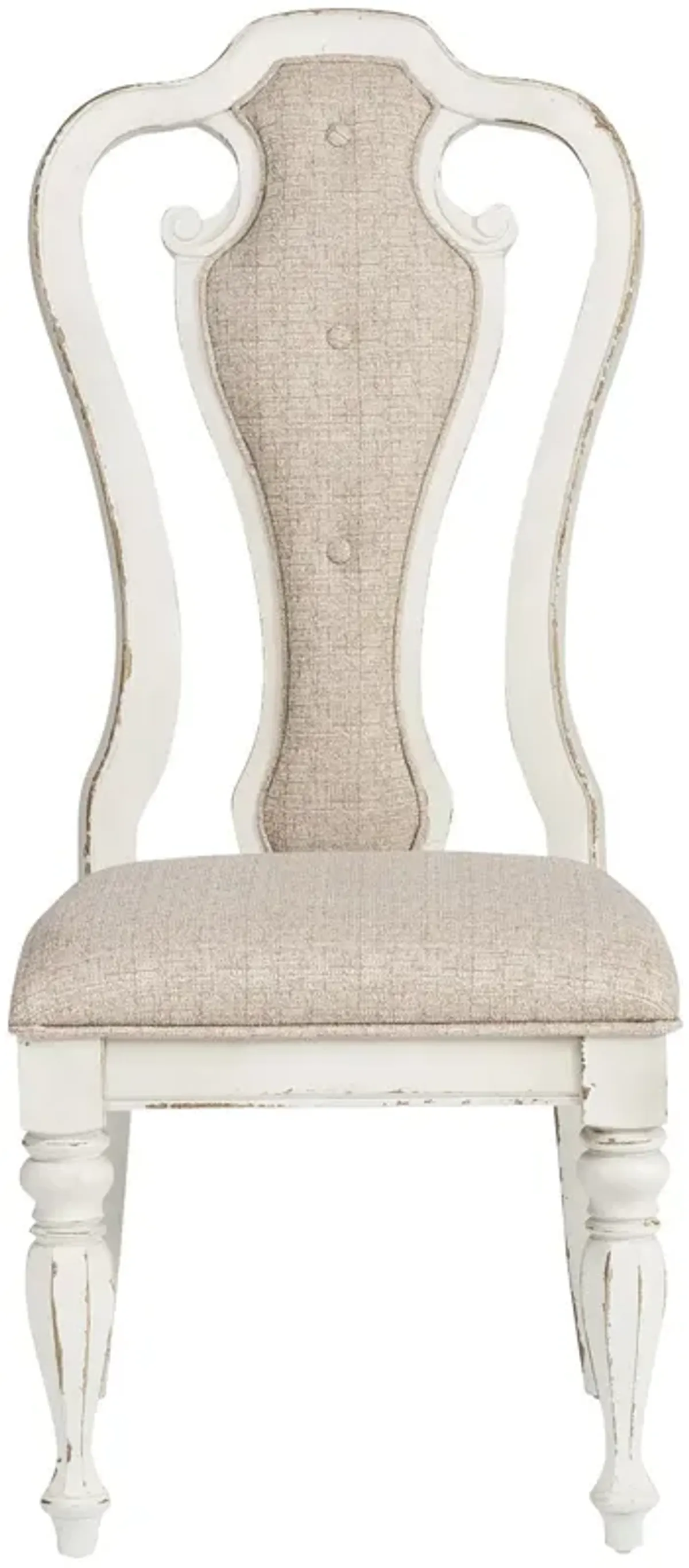 Magnolia Manor Splat Back Upholstered Side Chair