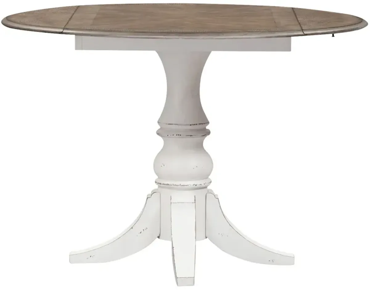 Liberty Furniture Magnolia Manor 3 Piece Spindle Drop Leaf Dining Set