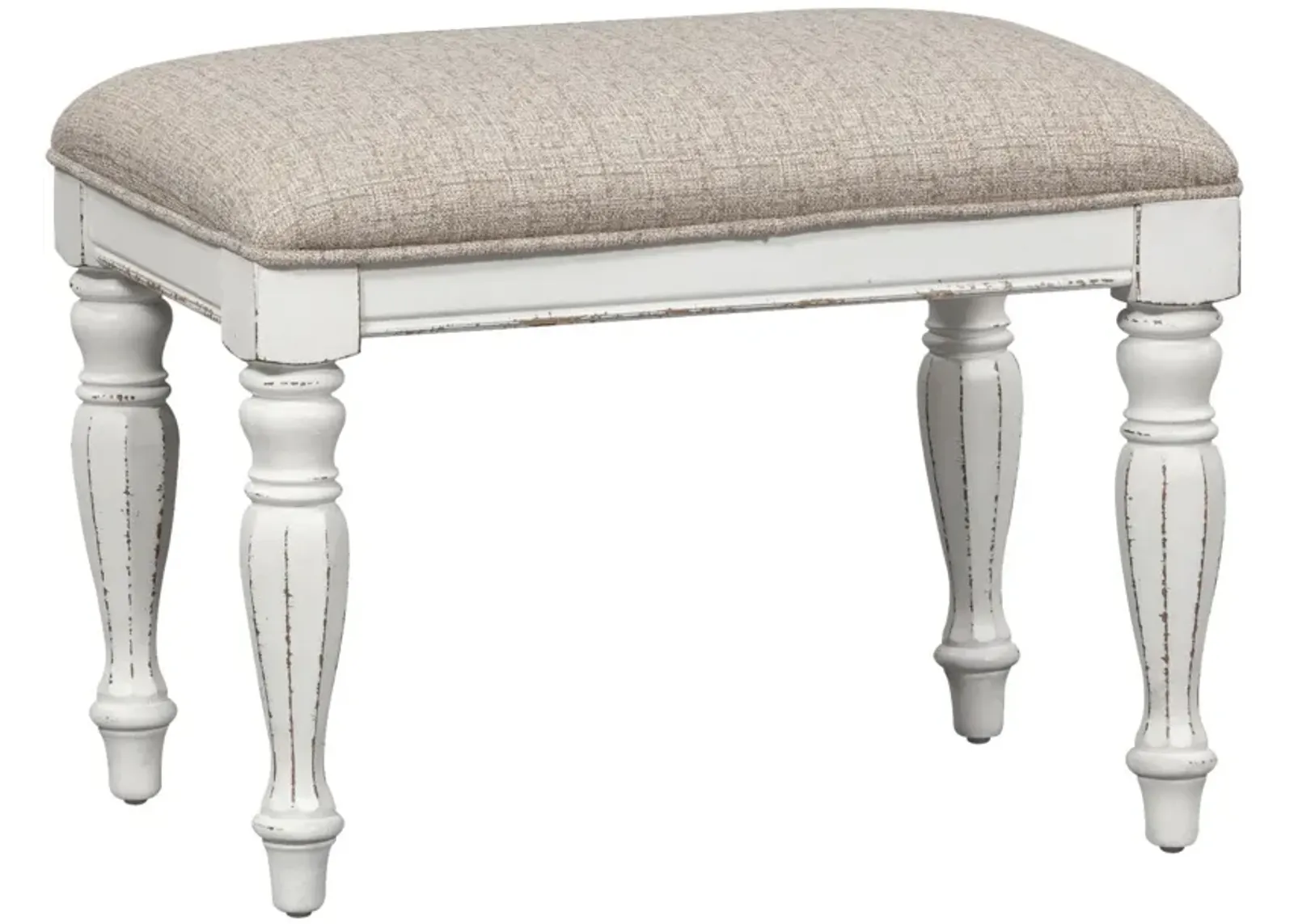 | Magnolia Manor Accent Bench | White