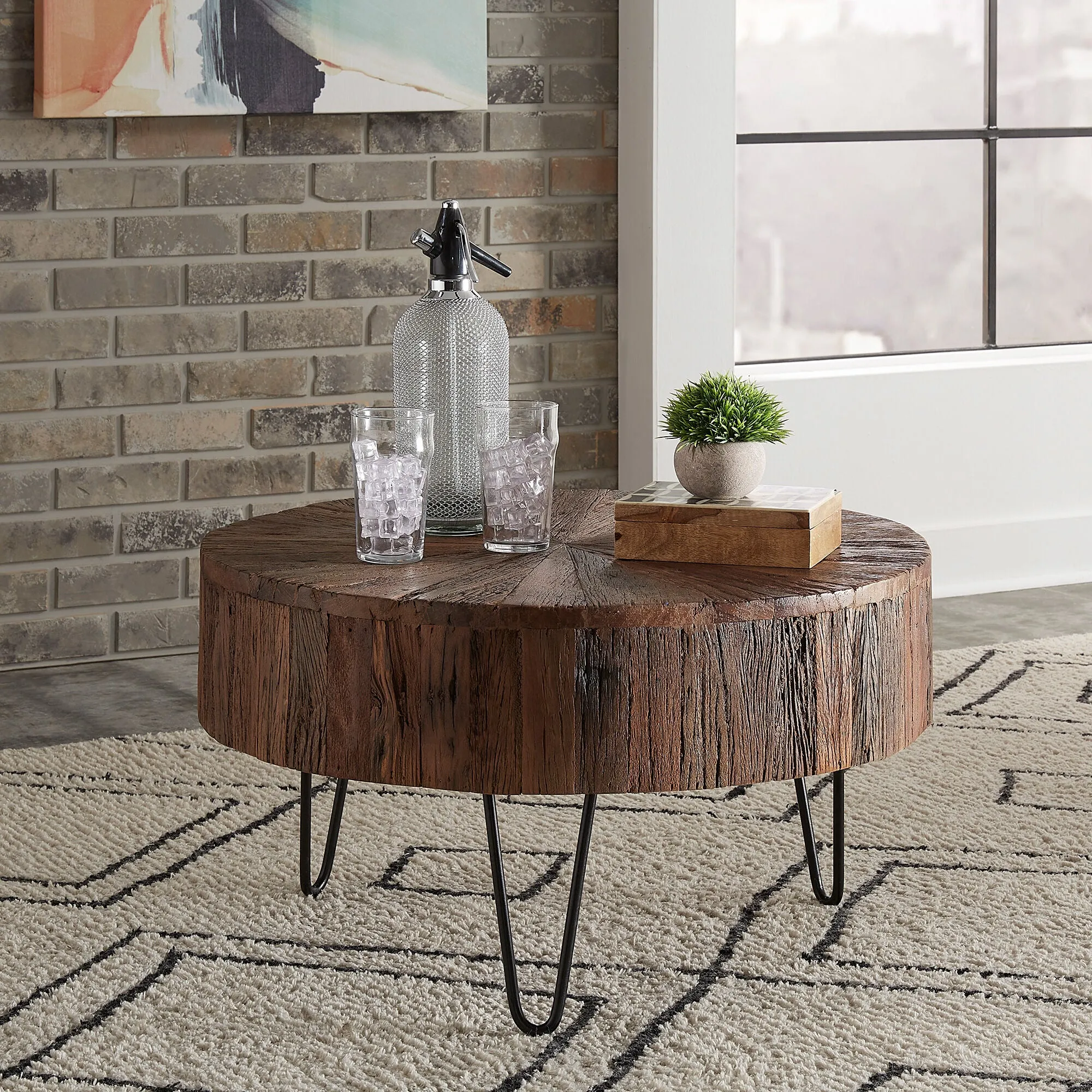 Liberty Furniture | Canyon Coffee Table | Dark Brown