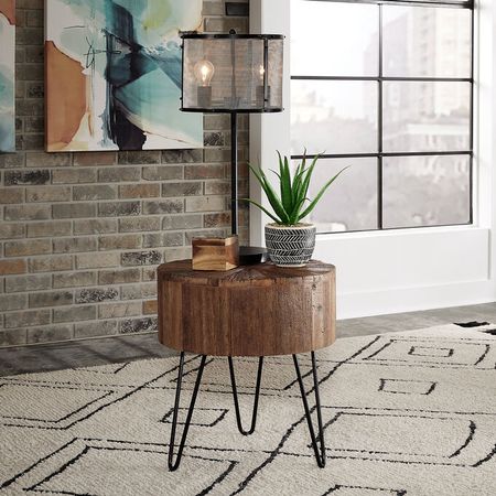 Canyon Dark Brown End Table