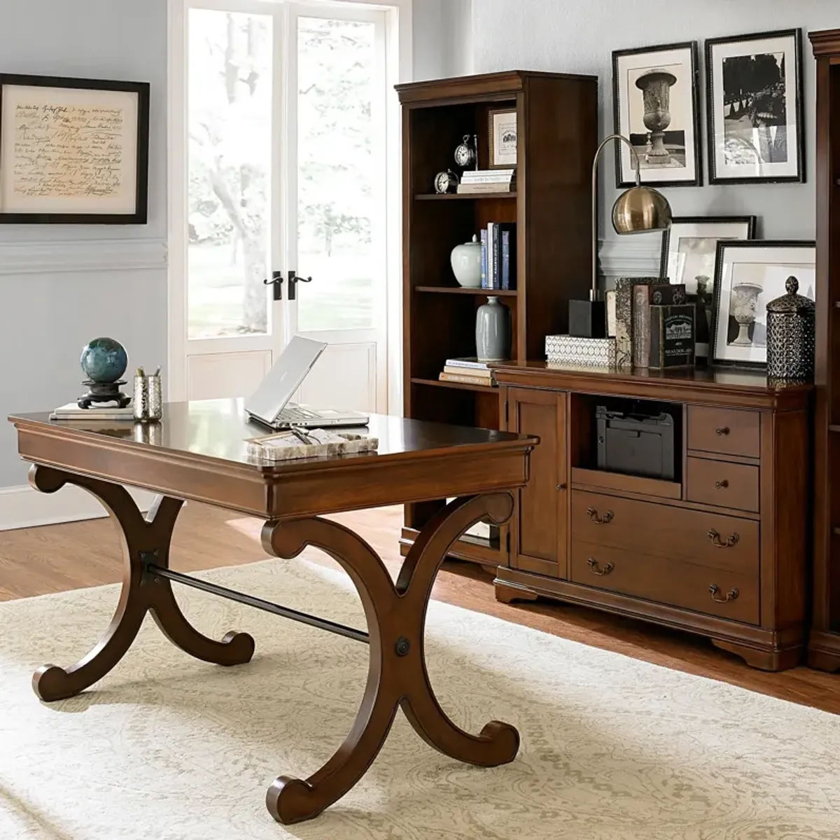 Brookview 2 Piece Desk Set