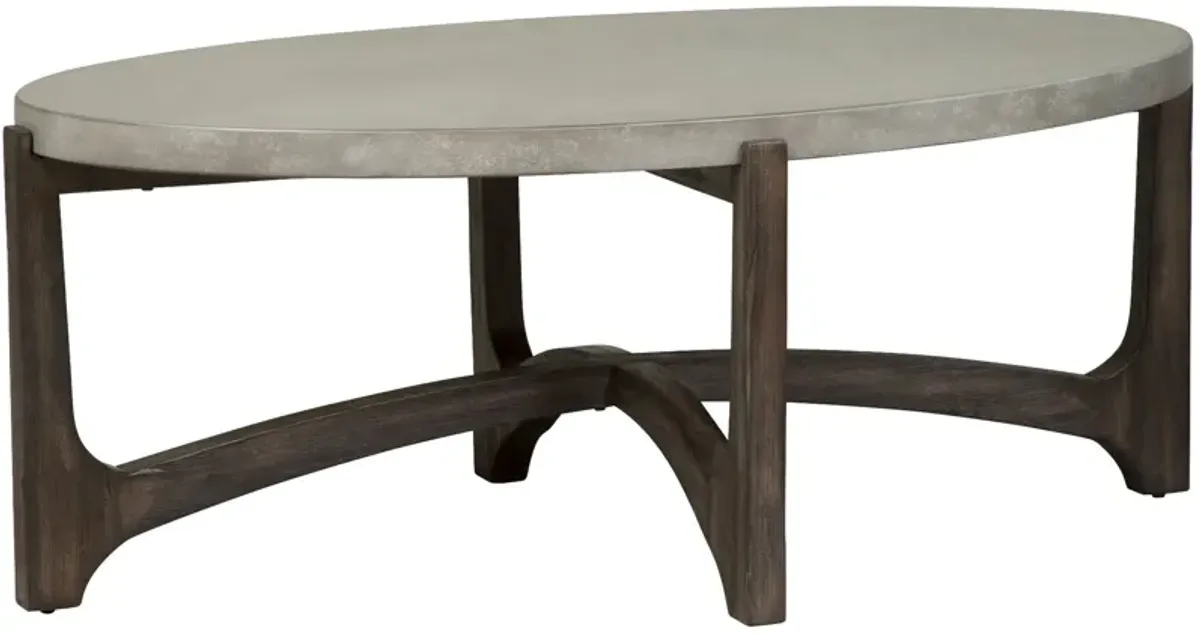 Cascade Oval Coffee Table