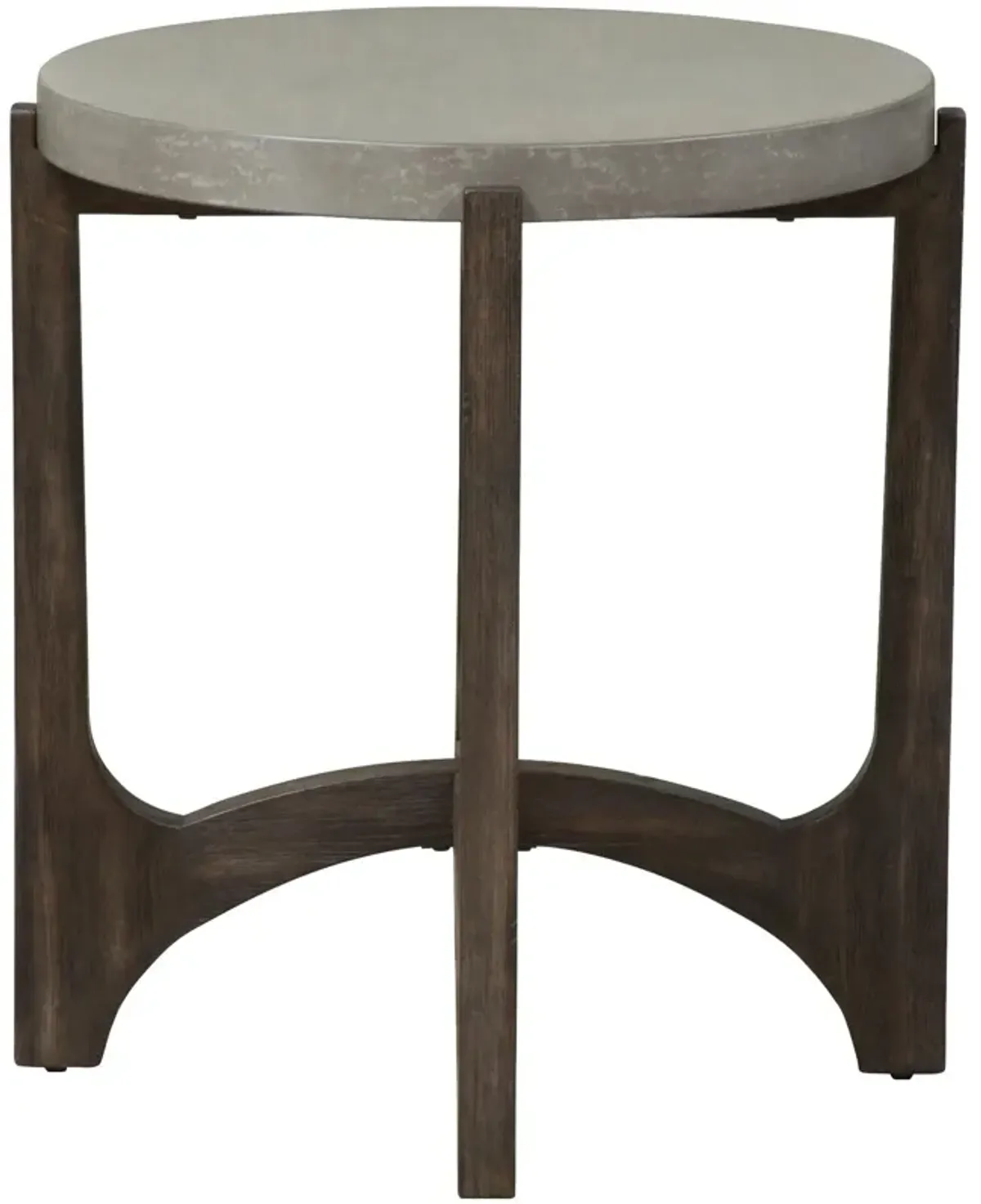 | Cascade End Table | Dark Brown