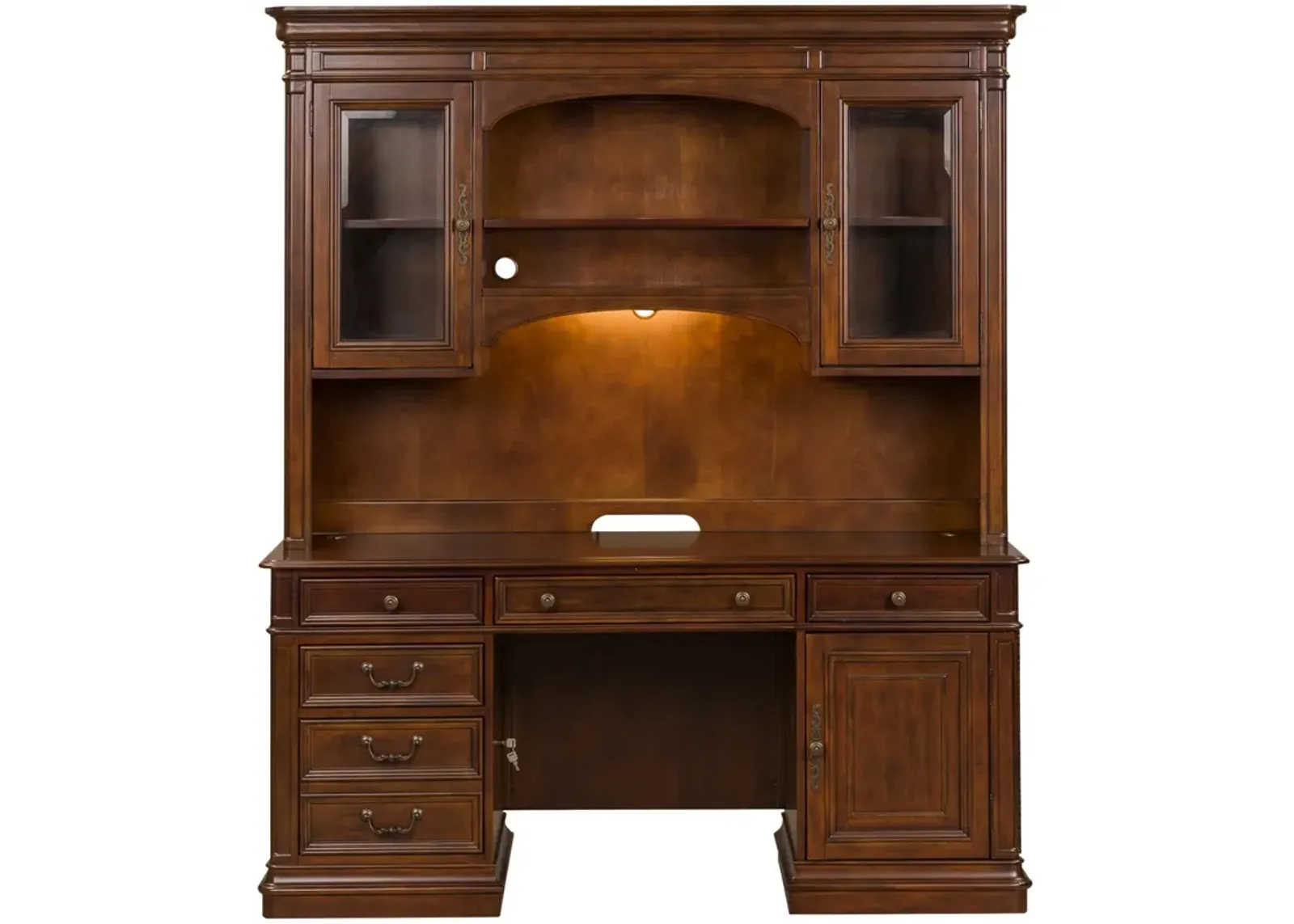 Brayton Manor Credenza and Hutch