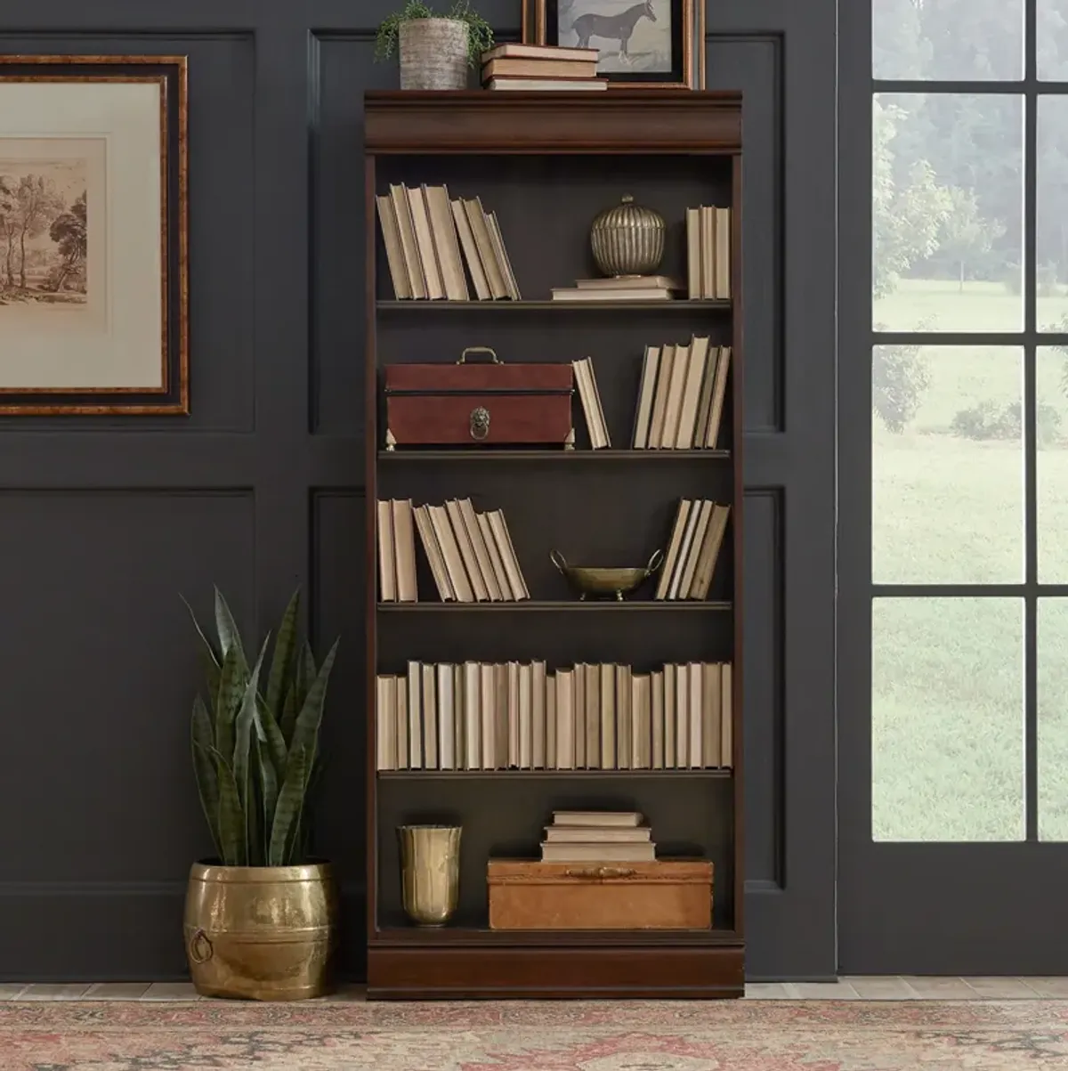 Brayton Manor 72 Inch Bookcase