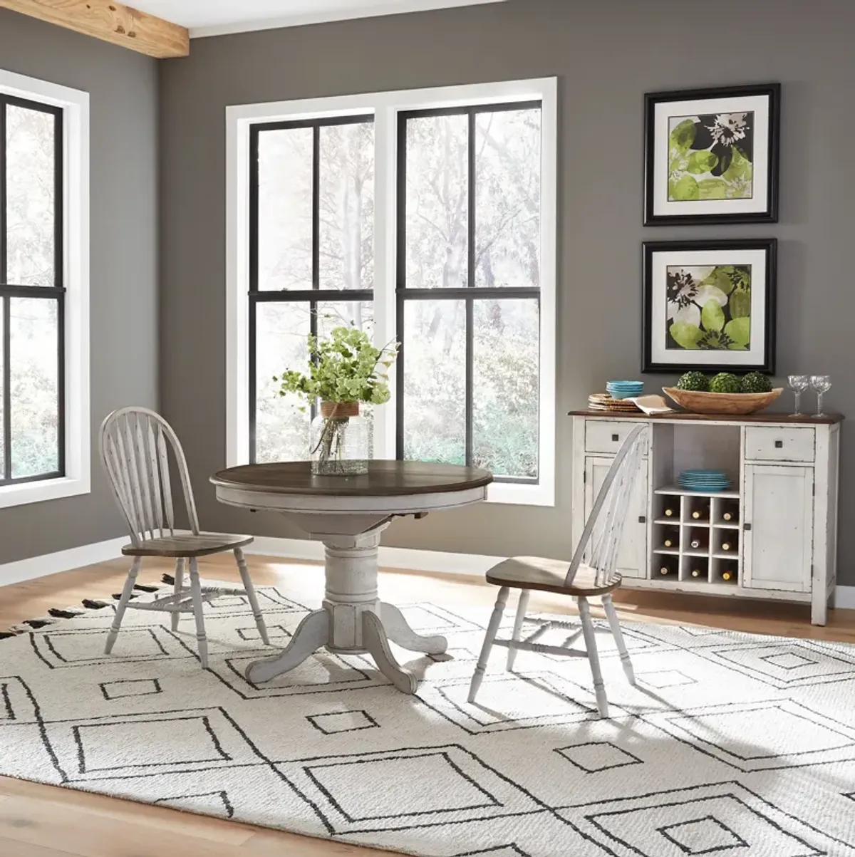 Liberty Furniture Carolina Crossing 3 Piece Dining Set