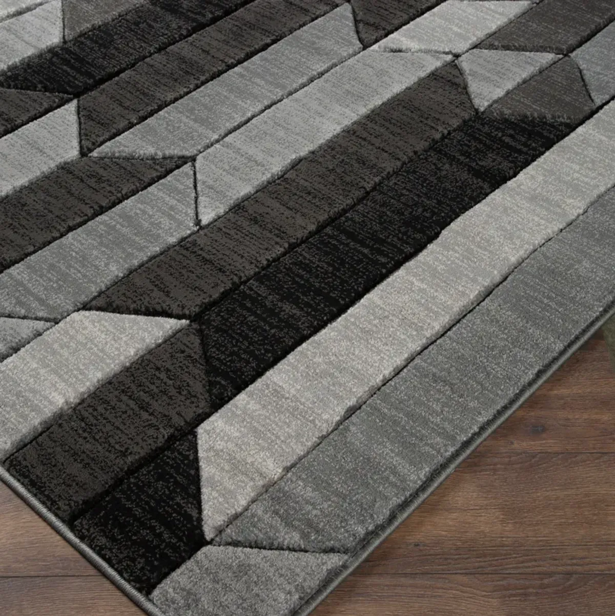 Ashley Furniture | Chayse Black 5'x8' Rugs