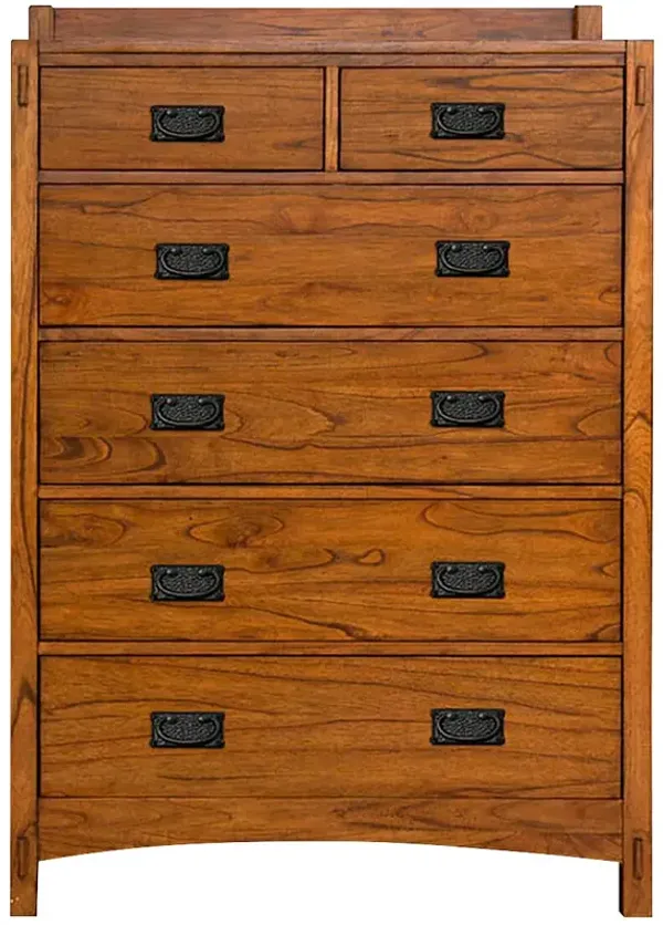 A America Mission Hills 6 Drawer Chest